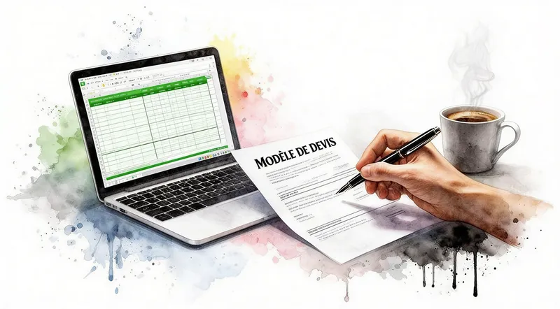 Votre devis excel modele gratuit à télécharger pour 2026