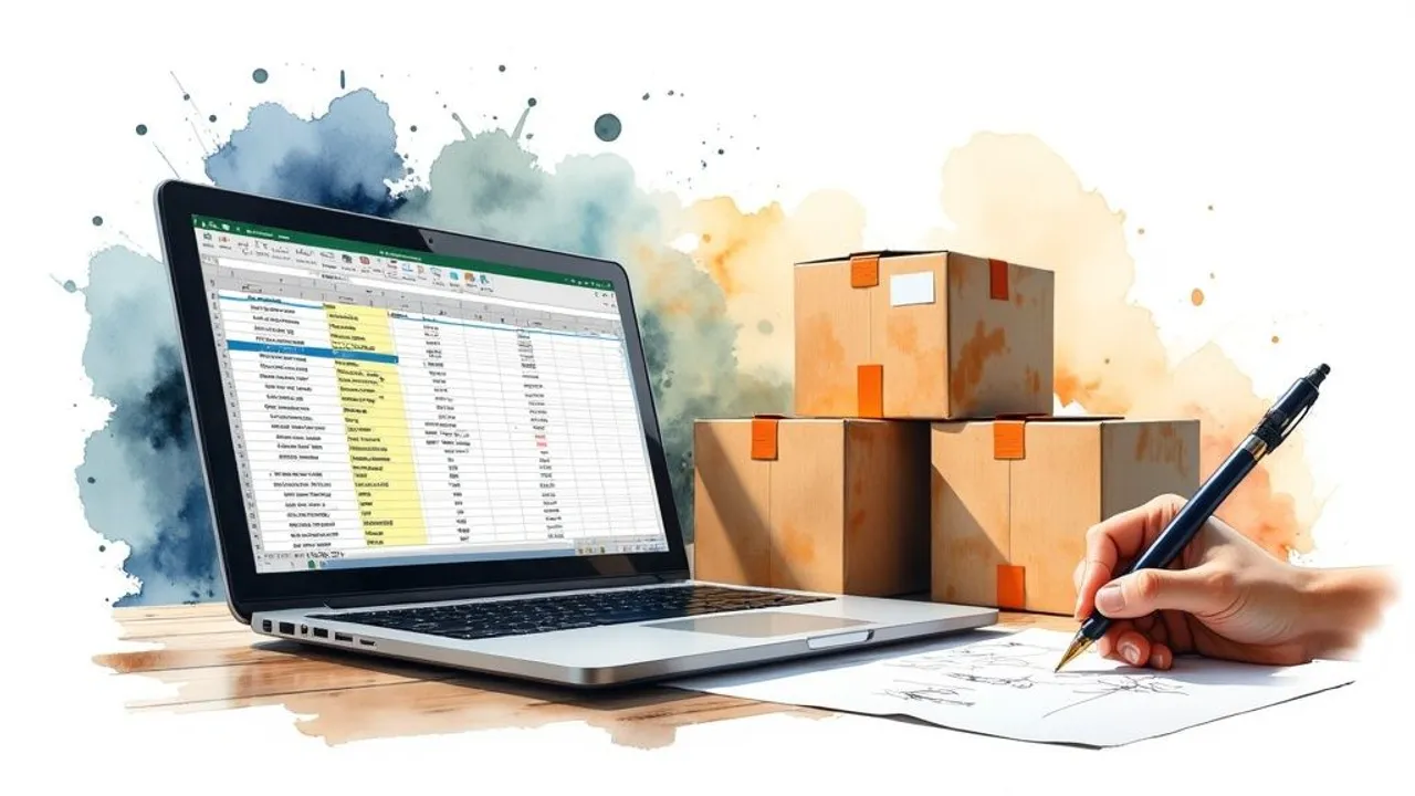 Inventory management on Excel for beginners