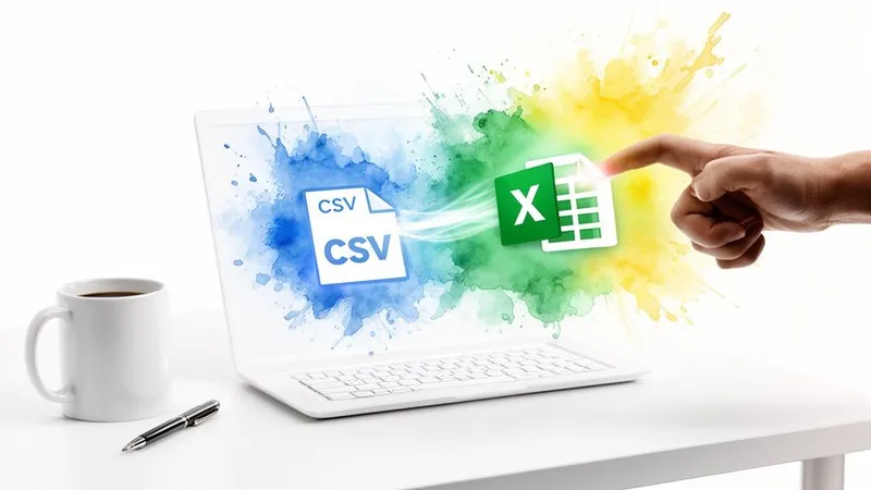 Gérer votre fichier CSV en Excel sans perdre de données