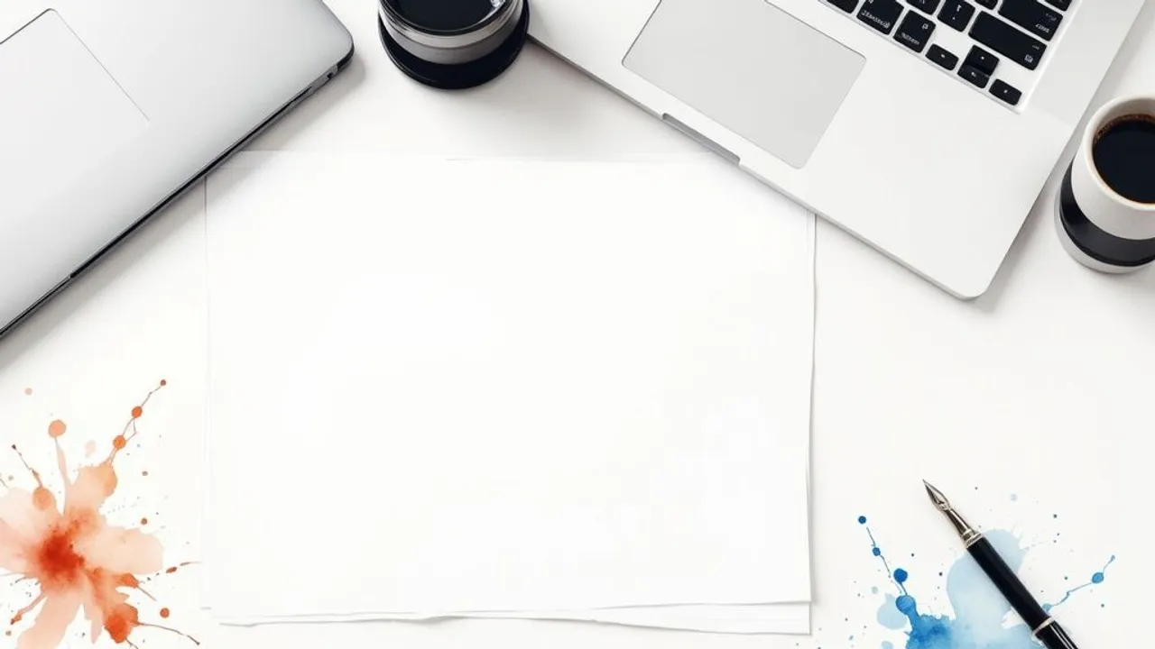 Blank invoice template: free download