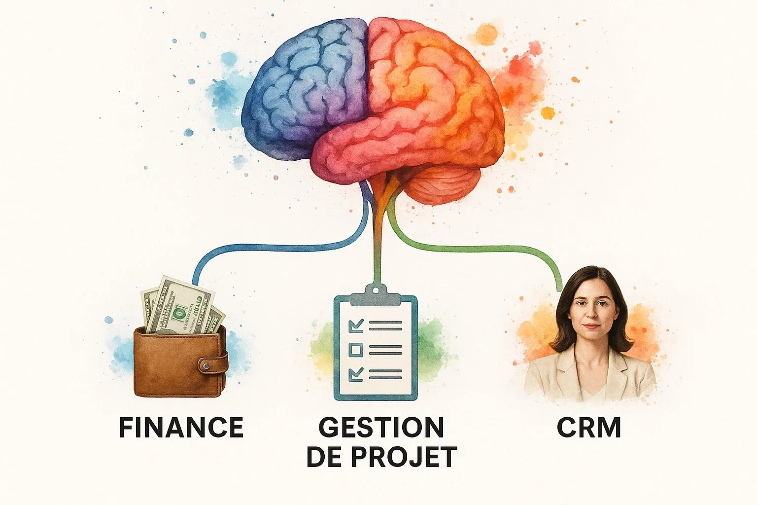 Infographic about business management software