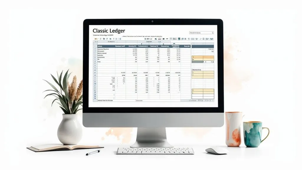 Classic General Ledger Excel Template