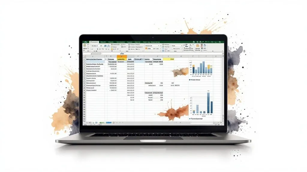 Excel Down Payment Invoice Template