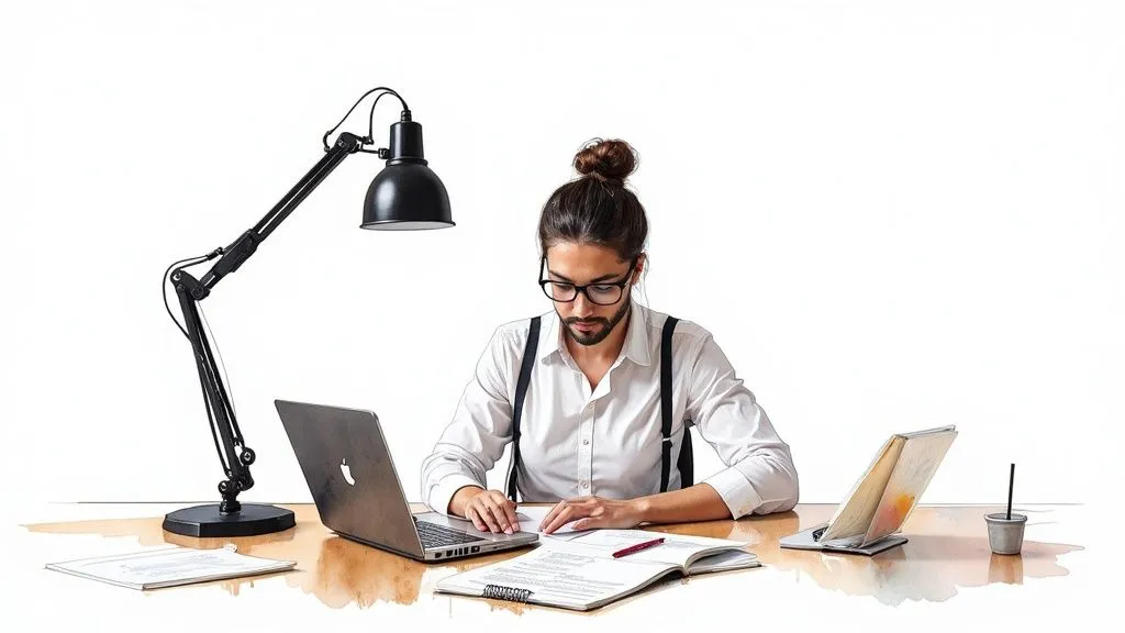 Simple Consulting Service Invoice