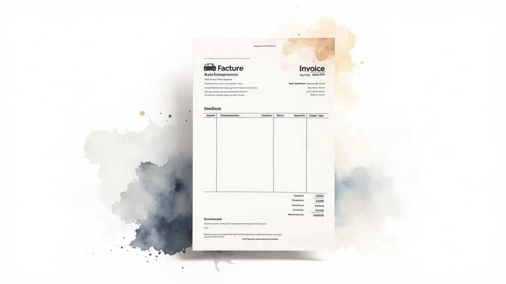 Sole trader invoicing