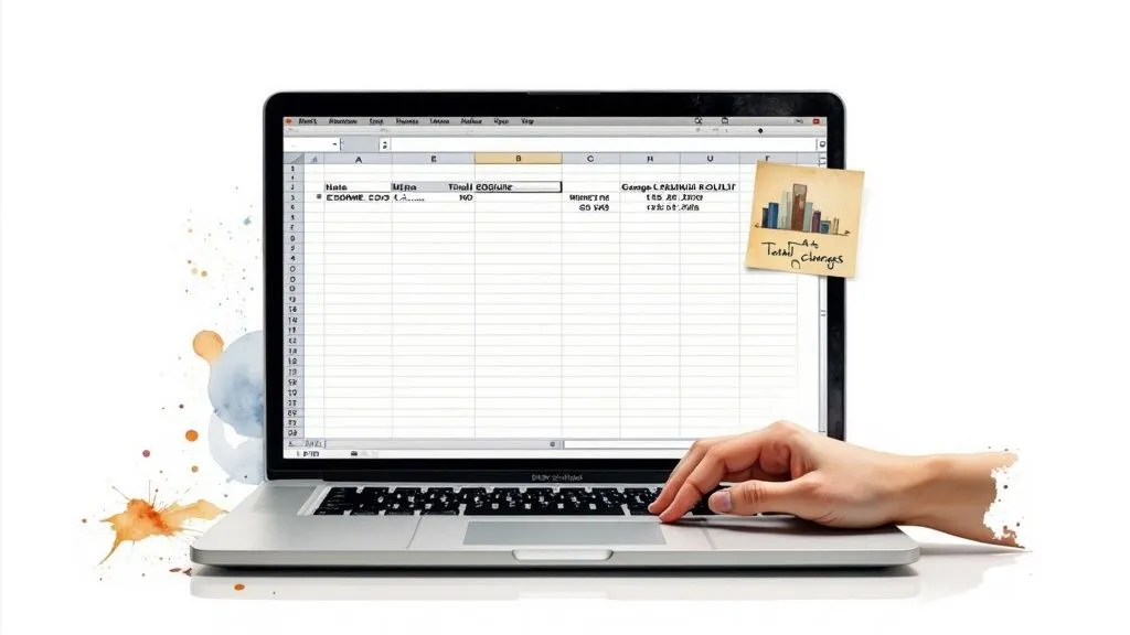 Excel formulas for the income statement