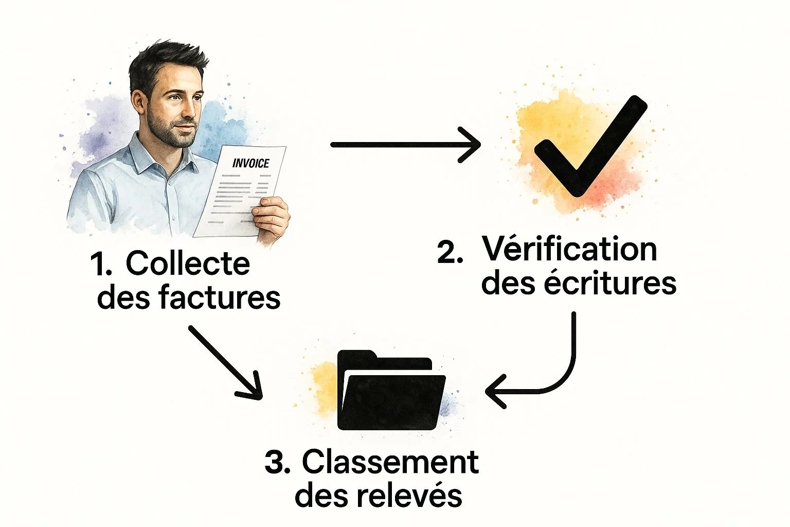 Infographic about preparing a balance sheet