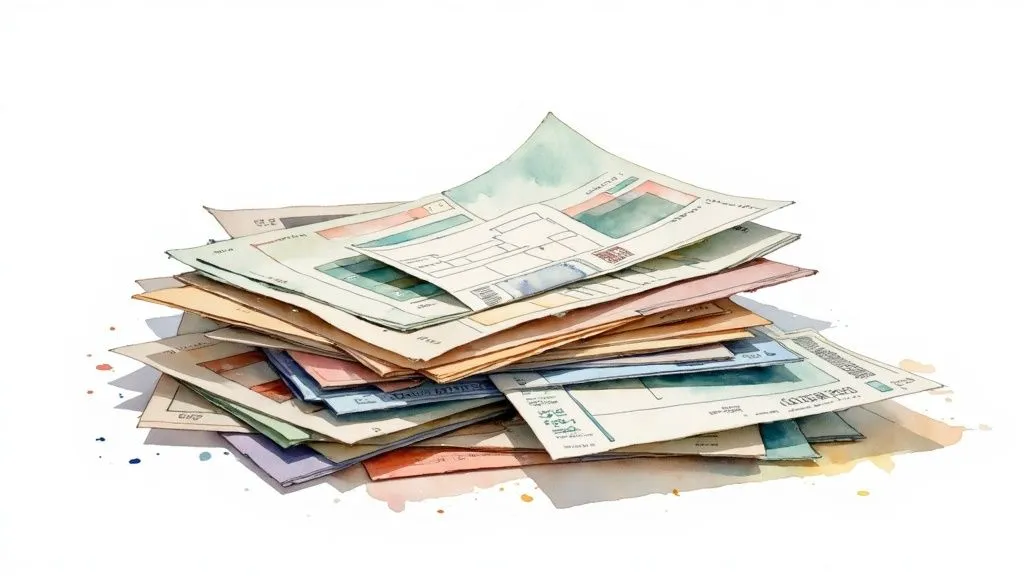 An organization system for your accounting