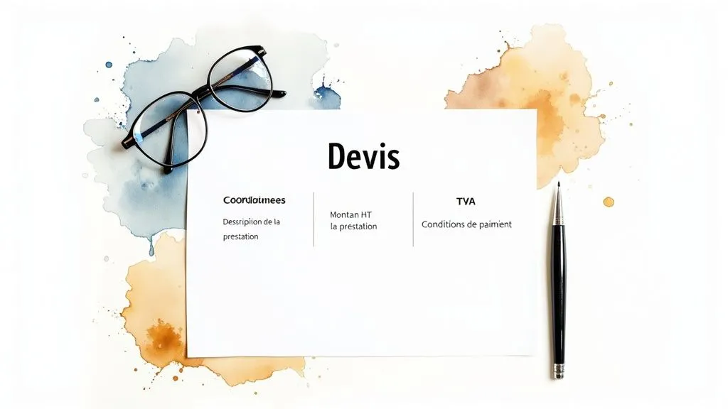Example of clauses in a logo quote