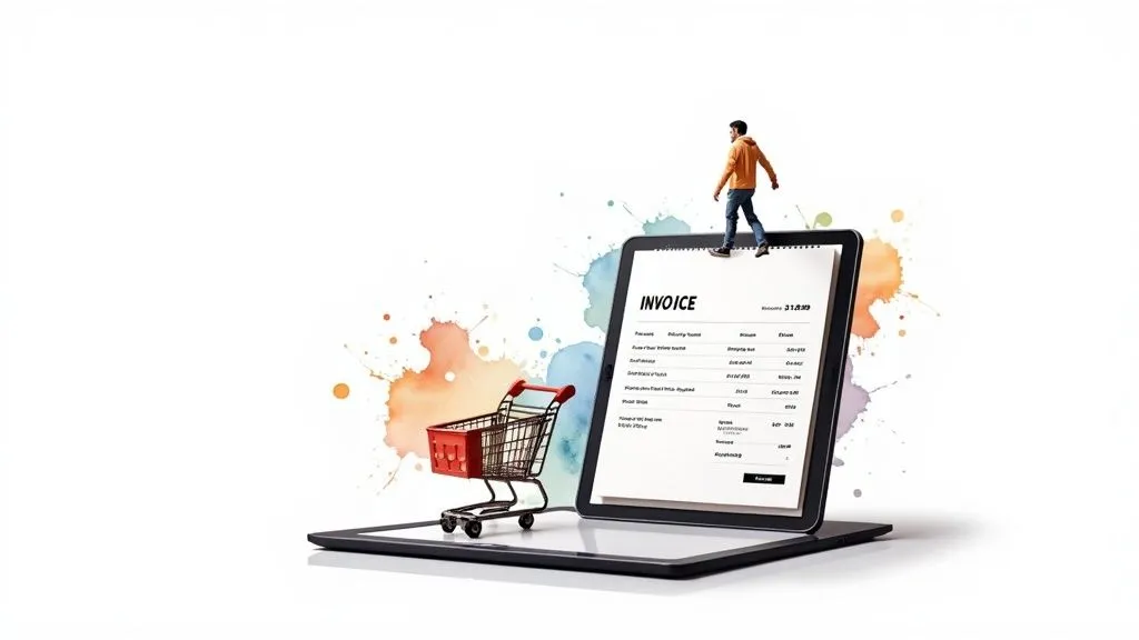 E-commerce pro forma invoice