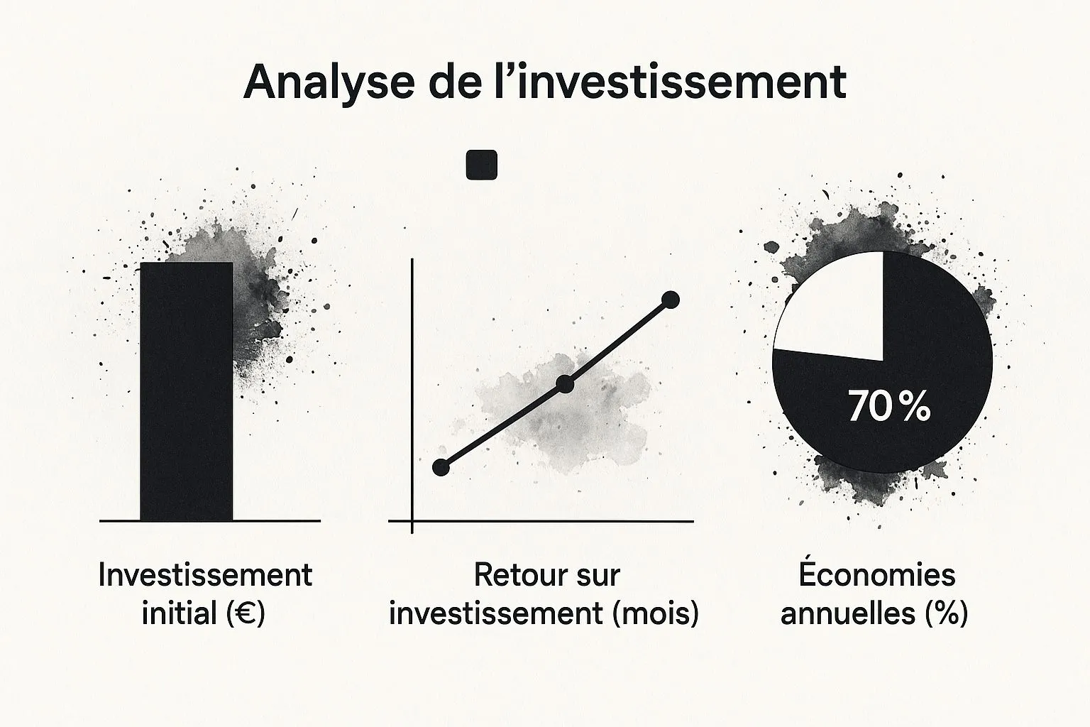 Infographic on the financial returns of business process automation