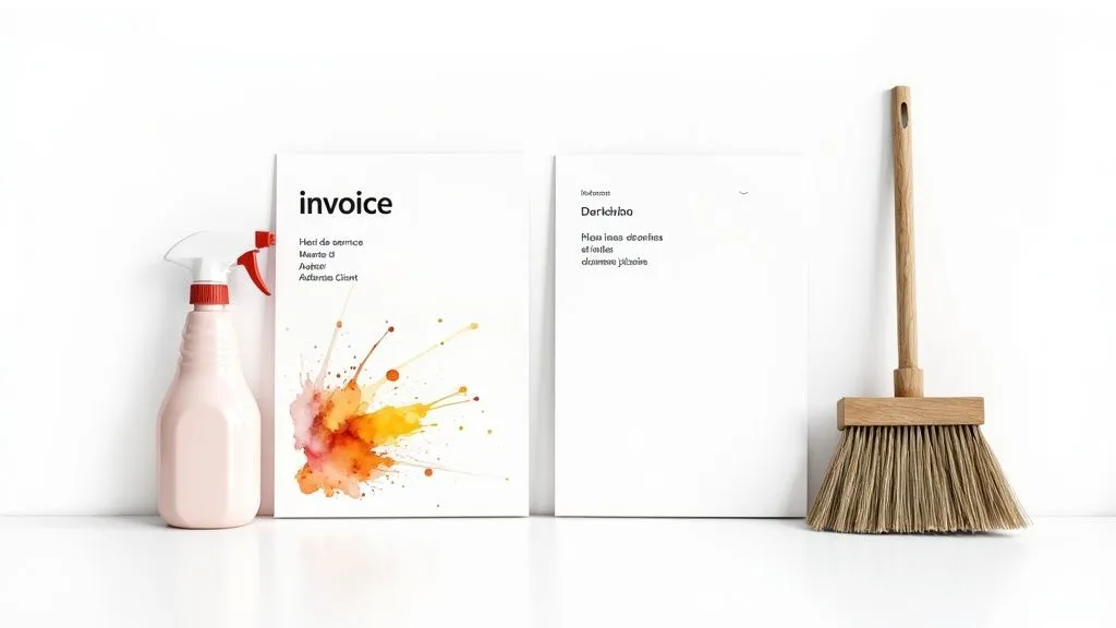 Home services invoice (personal services)