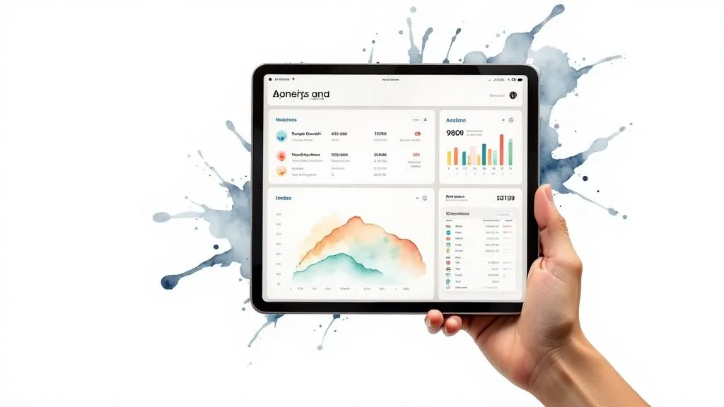 Image of digitalized accounting