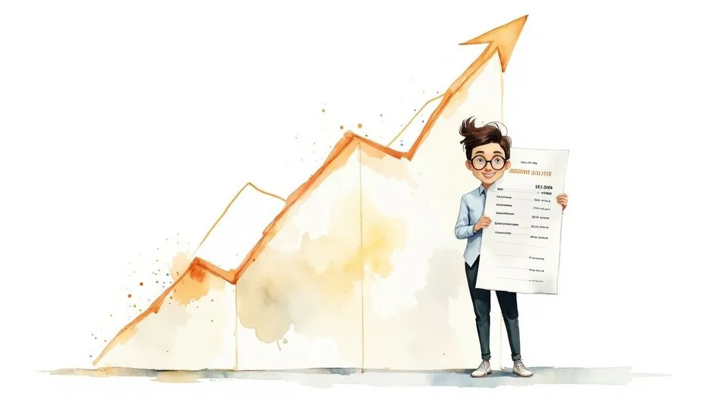 A person analyzing financial charts on a computer, illustrating the importance of correctly interpreting data.