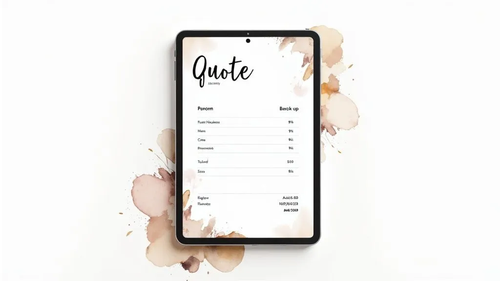 Quote management tools